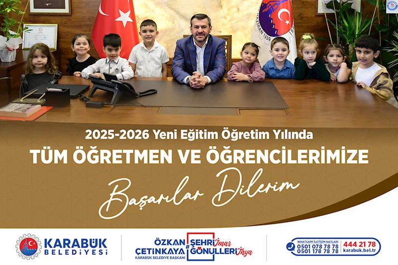 Başkan Çetinkaya, Tüm Öğrencilere ve Öğretmenlere Başarılar Diledi