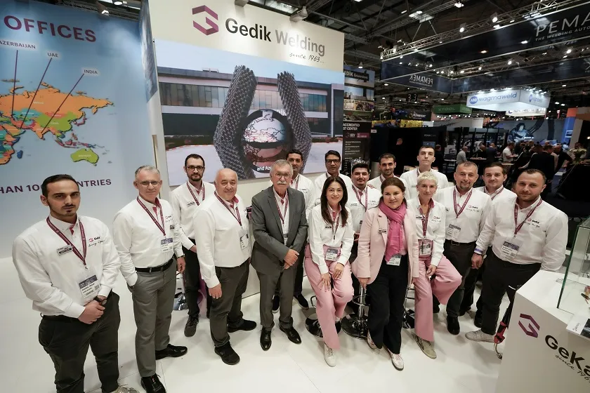 Gedik, Almanya’da Yeni Nesil Kaynak Teknolojileriyle Türkiye’yi Temsil Etti