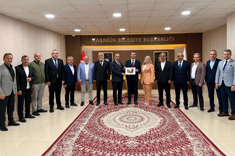 Aydın, Kılıç ve Oda Başkanlarından Başkan Çetinkaya’ya Ziyaret