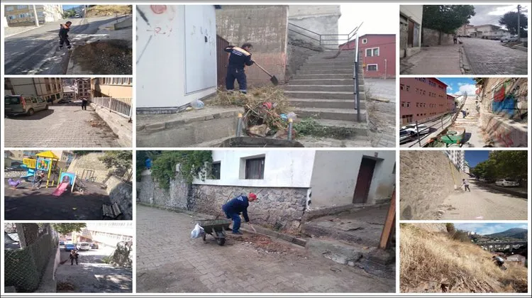 BELEDİYEMİZ TEMİZLİK İŞLERİ MÜDÜRLÜĞÜ TEMİZLİK ÇALIŞMALARI ARALIKSIZ DEVAM EDİYOR