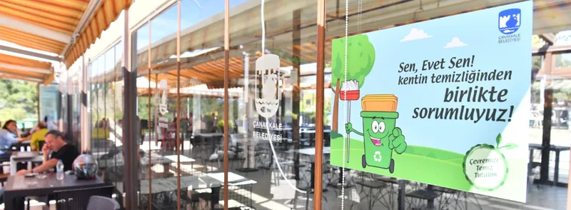 Çevre Temizliğine İlişkin Bilgilendirici Tabelalar Kentin Çeşitli Noktalarında…