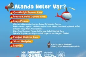 YALOVA BELEDİYESİ’NDEN MİNİK İTFAİYECİLERE ÖZEL ETKİNLİK  EĞLENME VE ÖĞRENME BİR ARADA