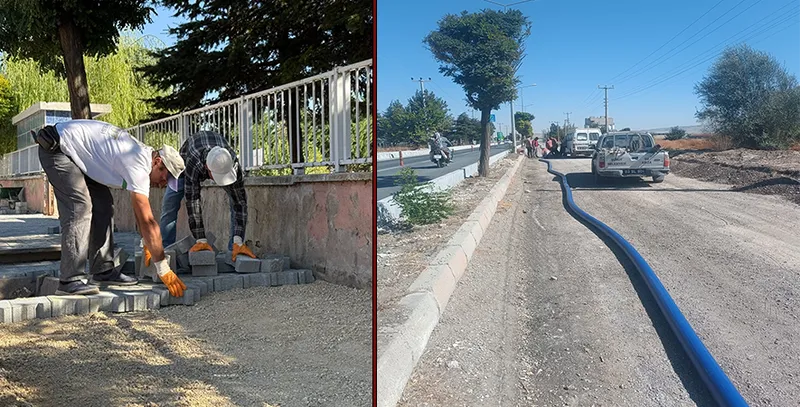 ŞUHUT BELEDİYESİ’NDEN ALTYAPI VE ÜSTYAPI ATAĞI