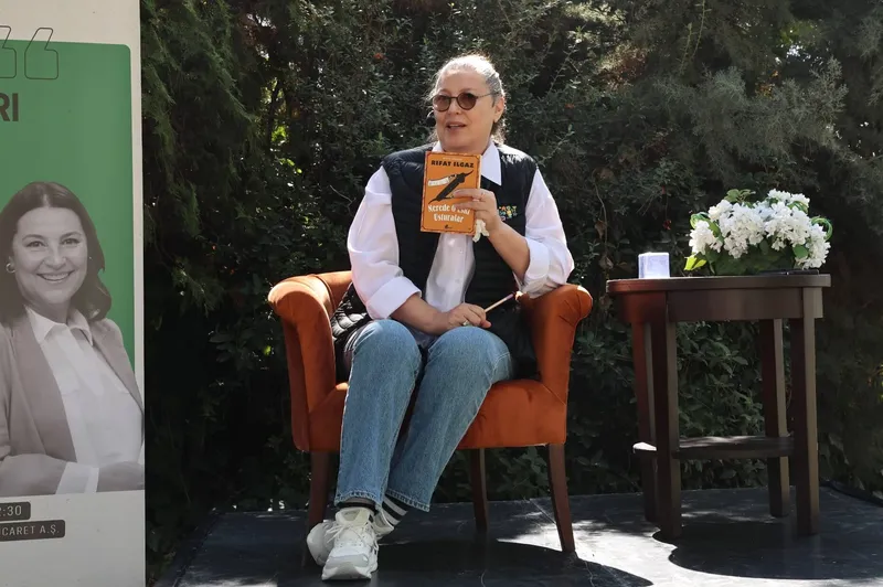 Usta oyuncu Vahide Perçin, Minteks çalışanlarıyla Rıfat Ilgaz’ı konuştu