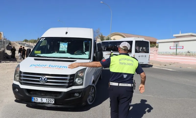 ŞANLIURFA’DA CAN GÜVENLİĞİ İÇİN SERVİS DENETİMLERİ BAŞLADI