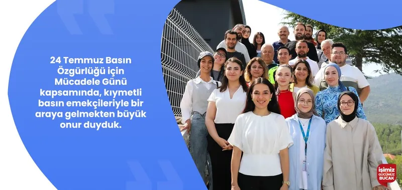 24 Temmuz Basın Özgürlüğü için Mücadele Günü kapsamında, kıymetli basın emekçileriyle bir araya gelmekten büyük onur duyduk.