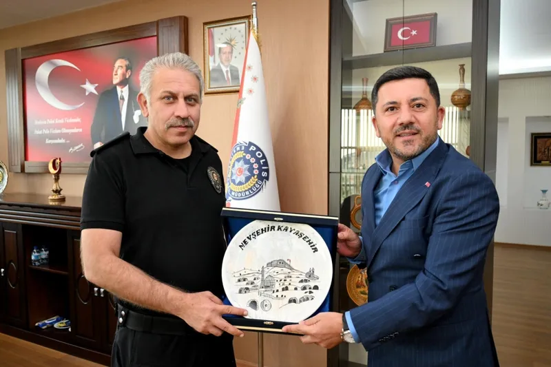 İl Emniyet Müdürü Serkan Karaman’a Hayırlı Olsun Ziyareti