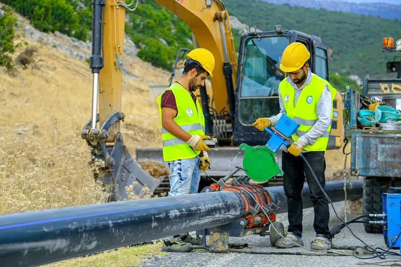 Büyükşehir DESKİ Çardak’a 17,5 milyonluk büyük içme suyu yatırımına başladı