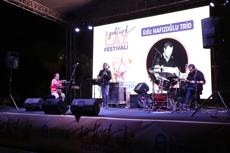 Göktürk’te caz rüzgarı esti