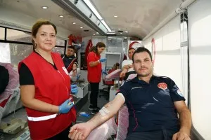 YALOVA İTFAİYESİ’NDEN KAN BAĞIŞINA TAM DESTEK