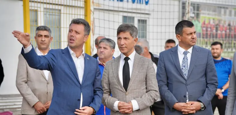 Başkan Sarıkurt, Kaymakam Erten`i Çorlu Belediyesi Spor Tesislerinde Ağırladı