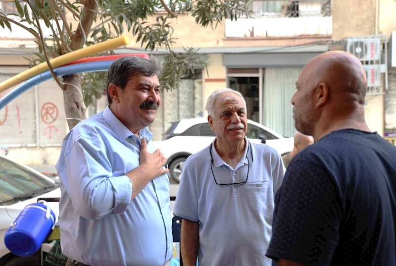 BAŞKAN YILDIZ, MAHALLE ZİYARETLERİNİ SÜRDÜRÜYOR